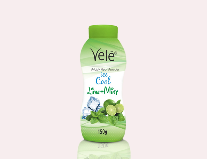 lime and mint ice cool talcum powder