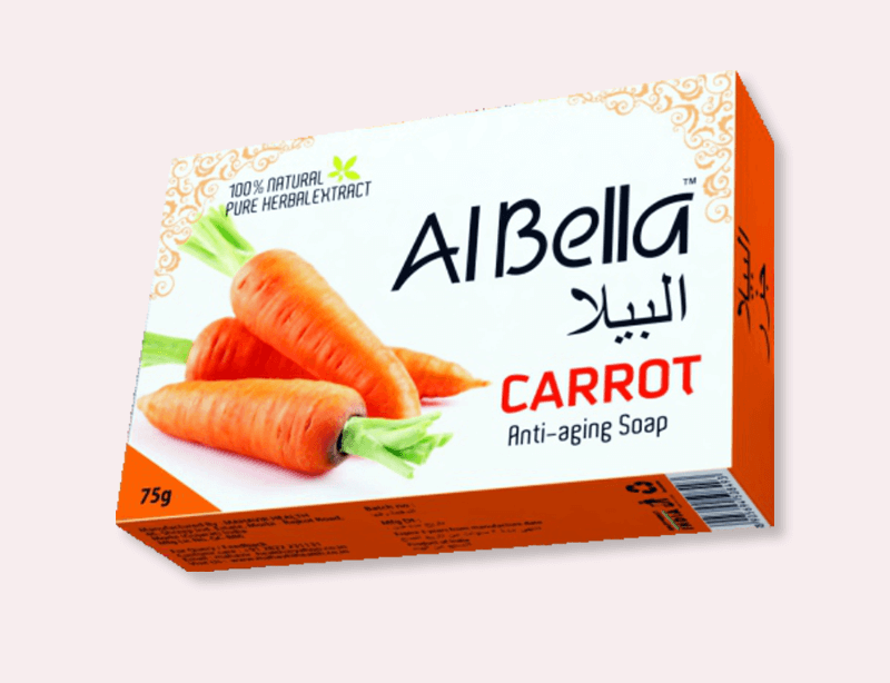 carrot anti-aging soap